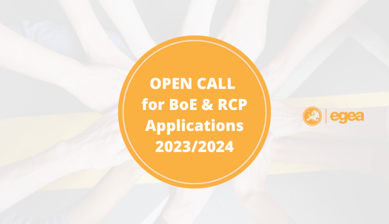 Open Call for Boe & RCP Applications for 2023/2024