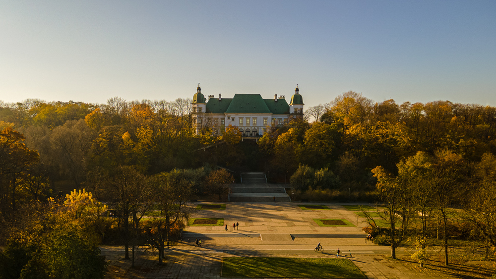 Ujazdoski Palace in Warsaw