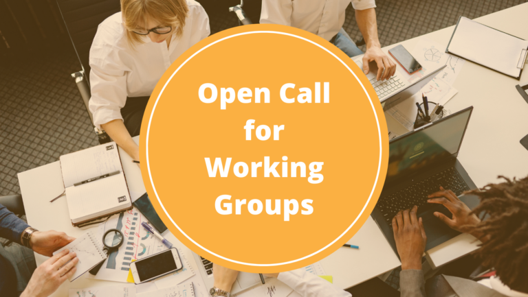 Open Call Working Groups Header 24/25