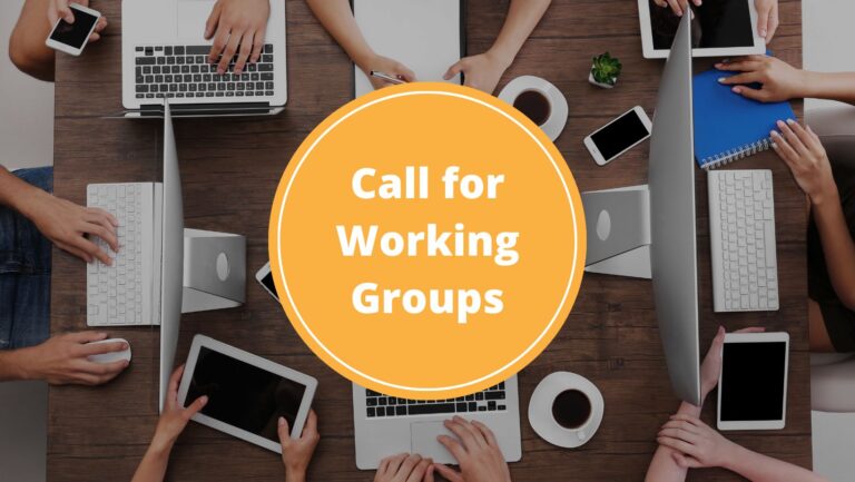 Call for Working Groups members 2025/2026